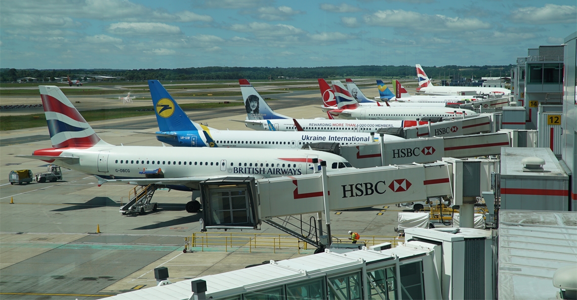 Tot twee maal toe drones gespot boven London Gatwick Airport