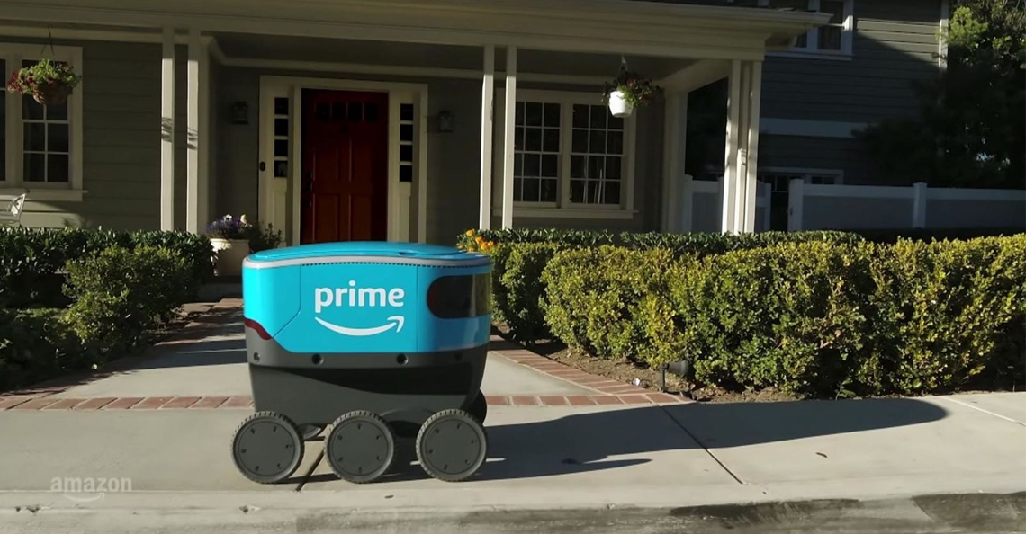 Amazon test bezorgrobots in buitenwijk Seattle