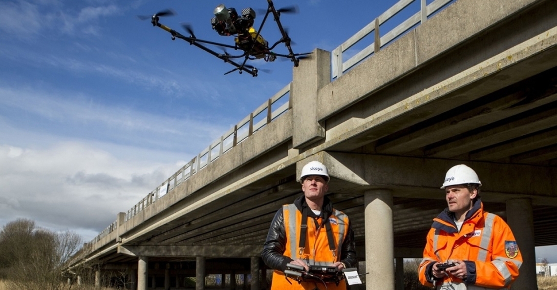 Geen inspecties met drones meer aan de Nollenbrug, Noord-Holland