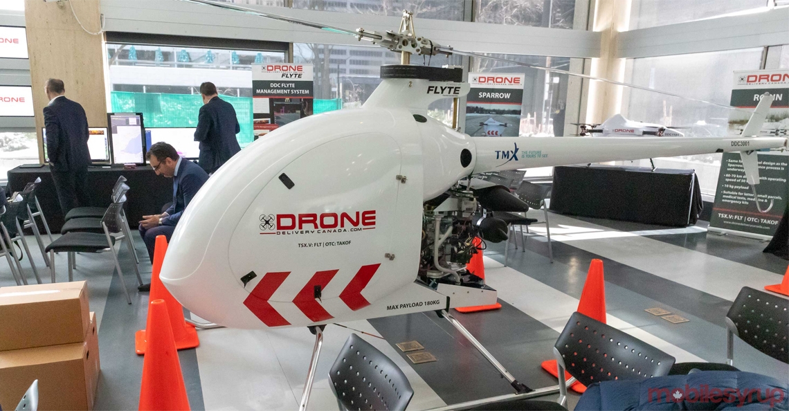 Drone Delivery Canada presenteert grote bezorgdrone Condor