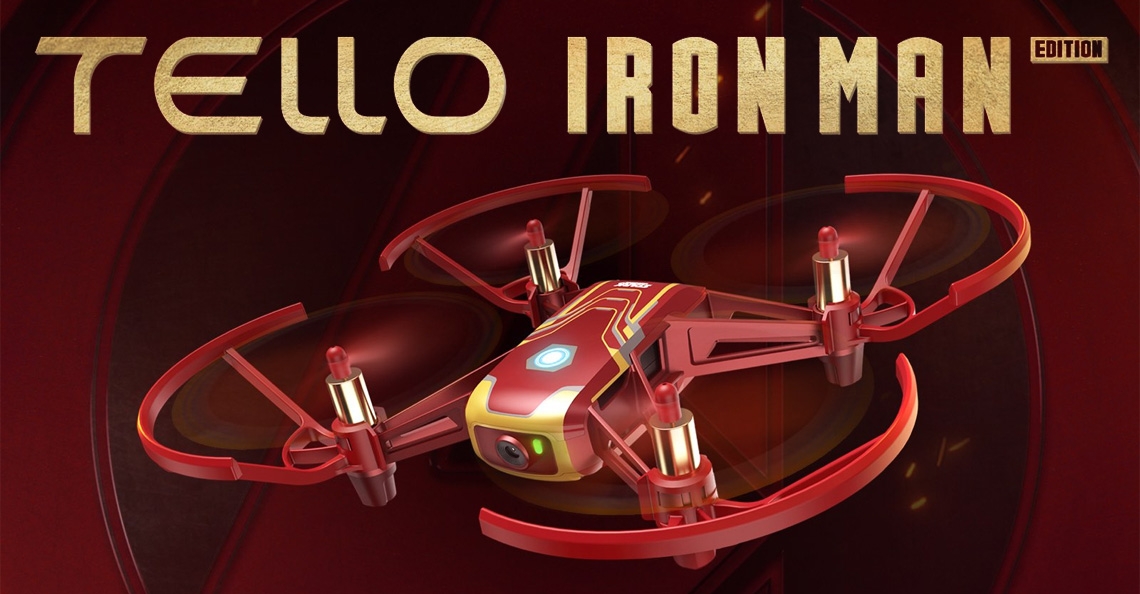 DJI en Ryze Tech presenteren Tello Iron Man Edition