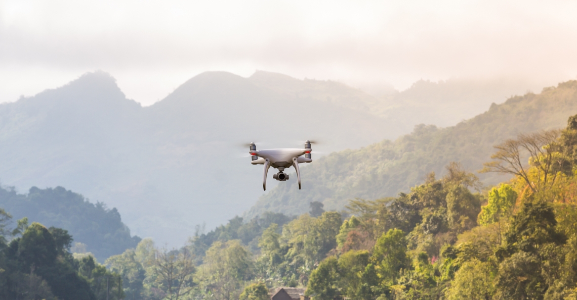 Spaanse universiteit zet speciale drones in voor bestrijding bosbranden