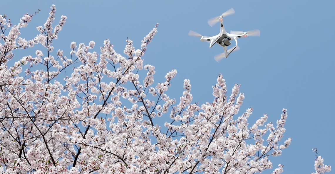 Realtime 4K video verzonden vanaf drone door Japanse onderzoekers