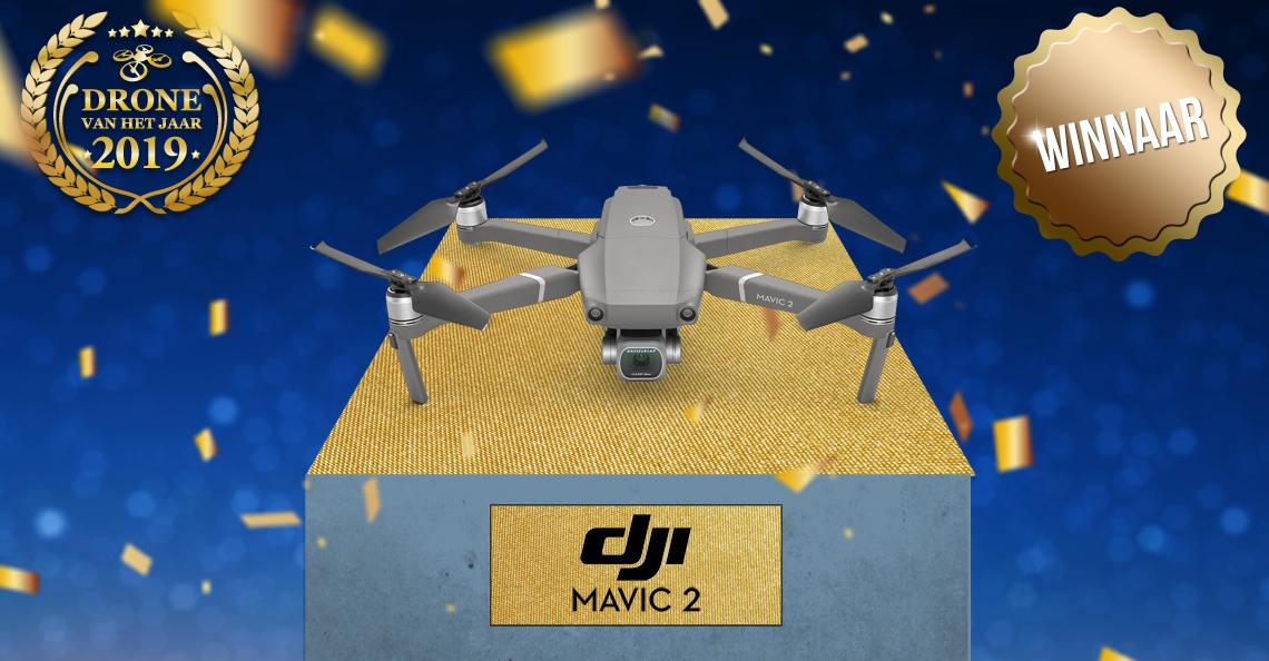 DJI Mavic 2 verkozen tot Drone van het Jaar 2019