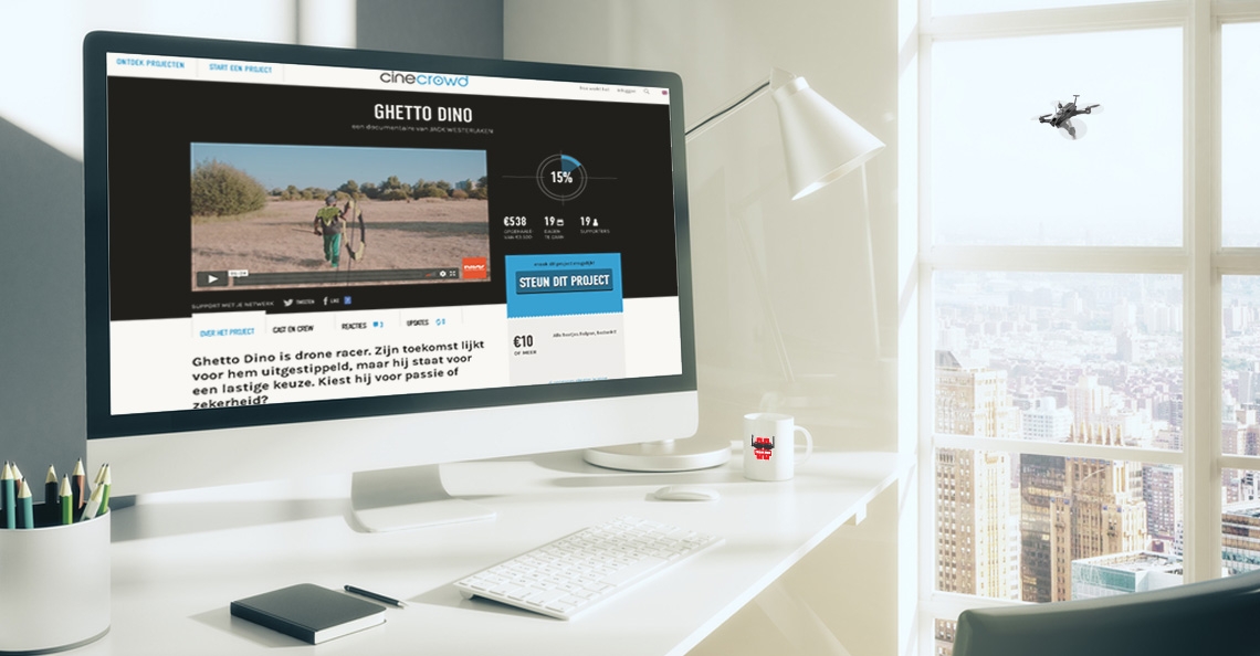 Steun de dronerace documentaire 'Ghetto Dino'