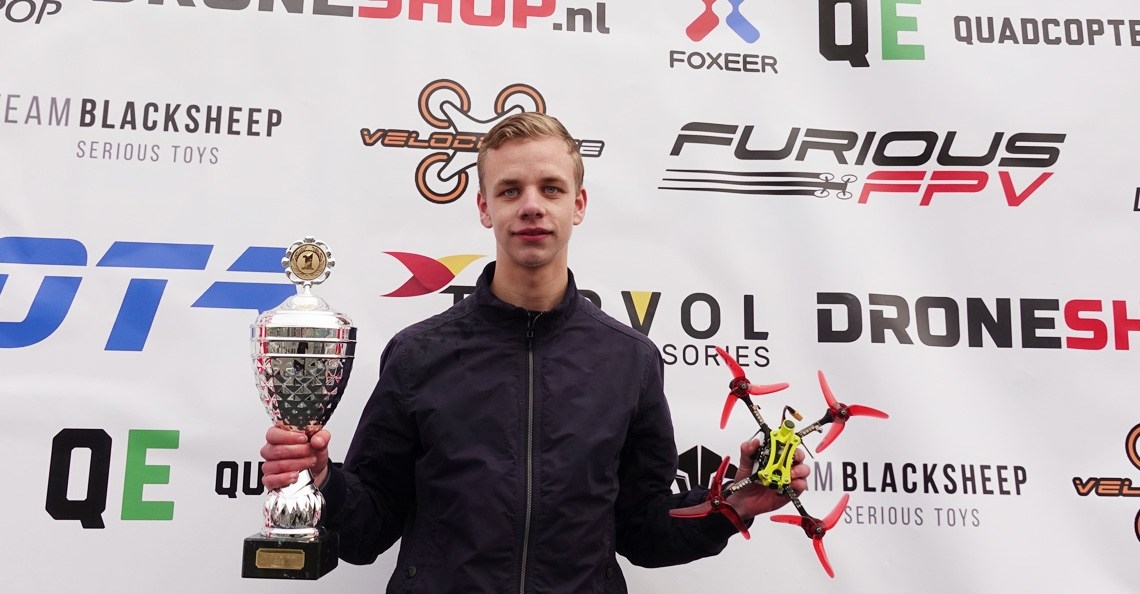 Dennis Mennema (DroneDFPV) is Nederlands Kampioen Drone Race 2019