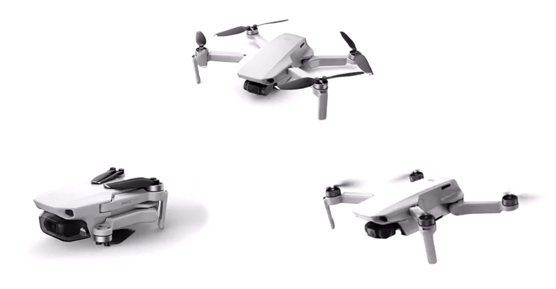 DJI presenteert Mavic Mini drone op 30 oktober 2019