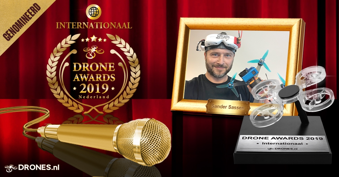 Sander Sassen over zijn Drone Awards 2019 nominatie