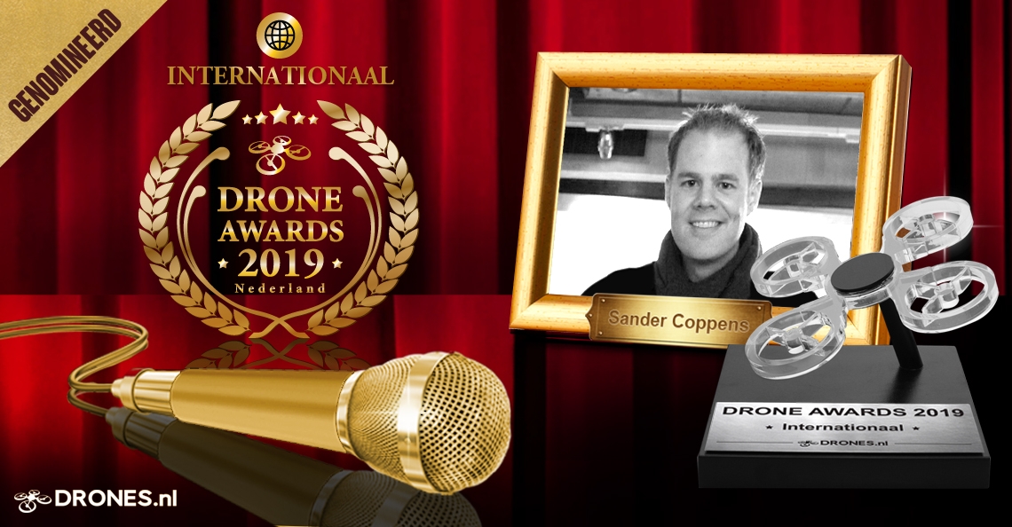 Sander Coppens over zijn Drone Awards 2019 nominatie