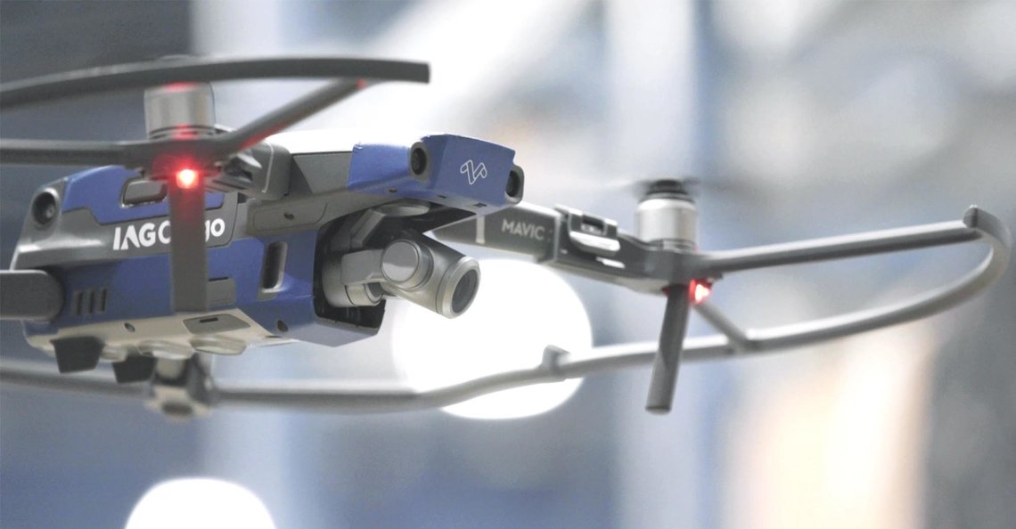 Autonome drones ingezet voor werkzaamheden magazijn IAG Cargo