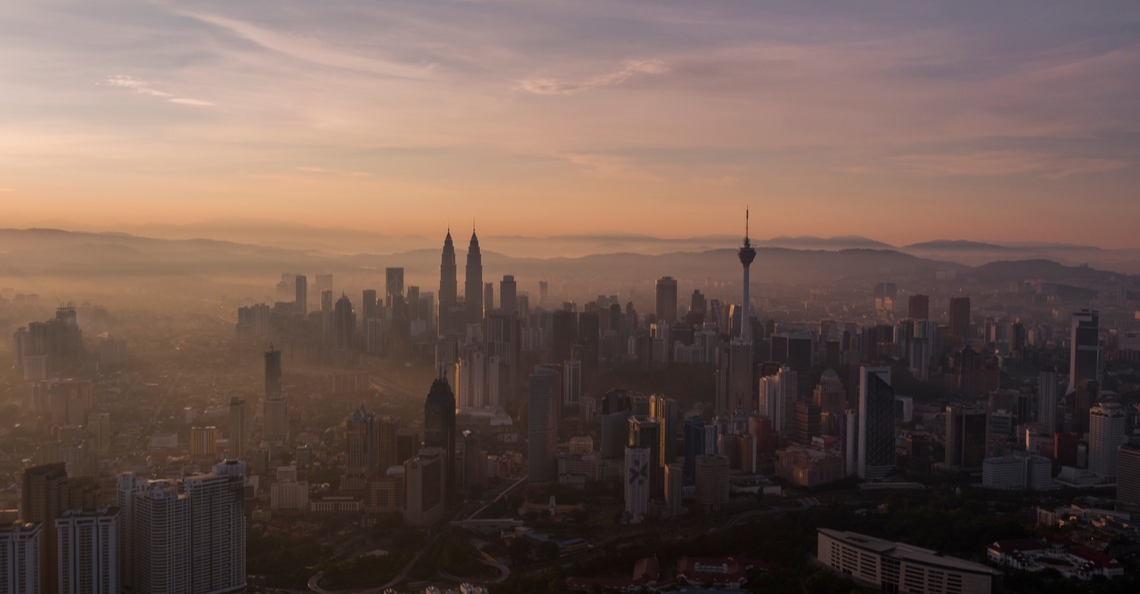 Kuala Lumpur test drones om gebouwen te desinfecteren