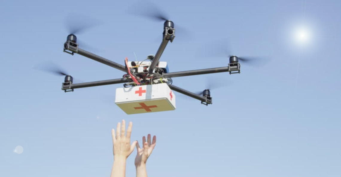 Pfizer en WeRobotics werken samen voor vaccin-bezorging met drones