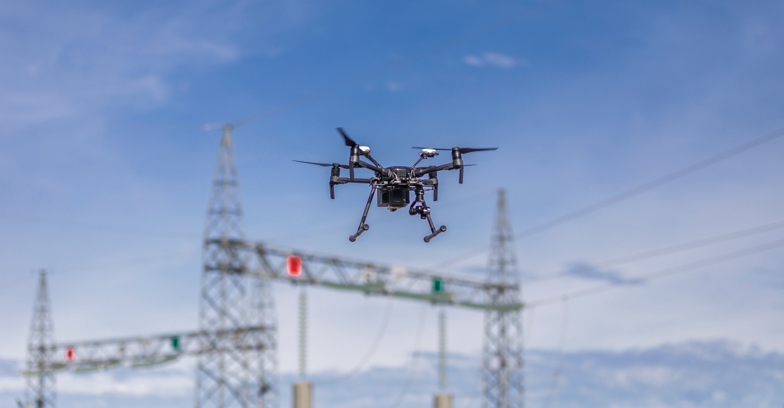 TransGrid zet drones in voor kabelinspecties