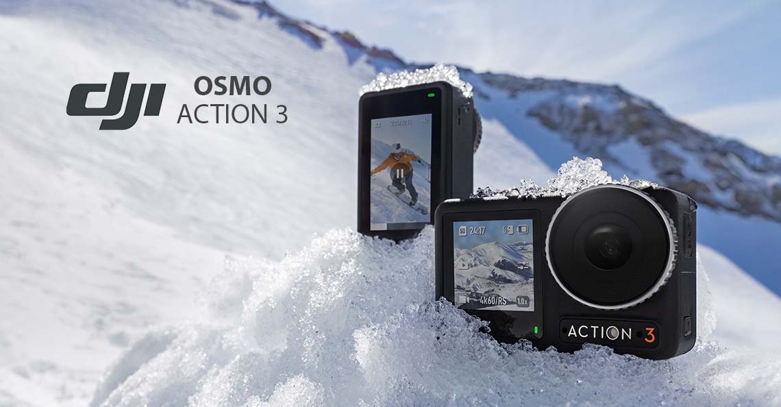 DJI presenteert Osmo Action 3 camera