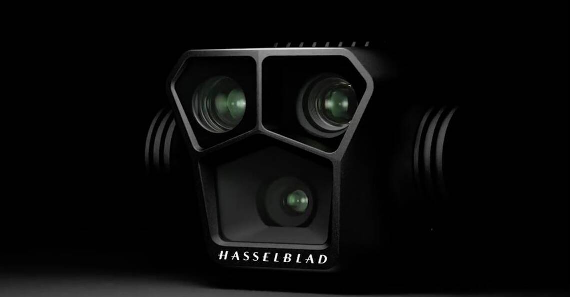 DJI teaset nieuwe drone met drie cameralenzen