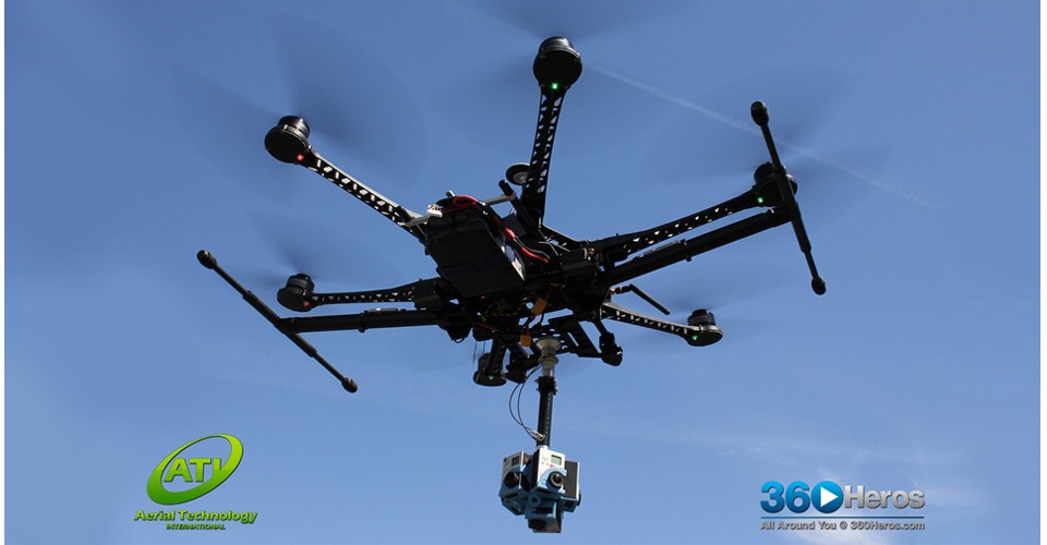 360 graden video's maken met je drone