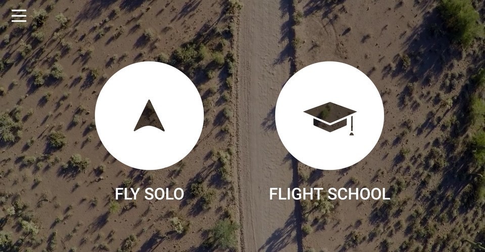 Lancering 3D Robotics Solo smart drone app