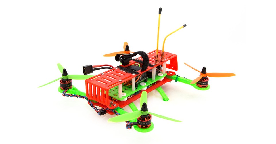 3D geprinte race drone