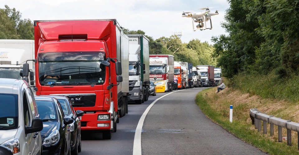 Frankrijk wil aantal verkeersdoden reduceren door inzetten van drones