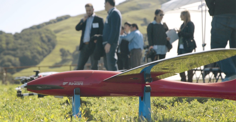 airware flight controller drones quadcopter zakelijk commercieel intel investering usa