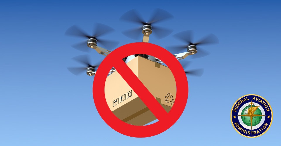 Amazon-bezorgdienst met drones verboden