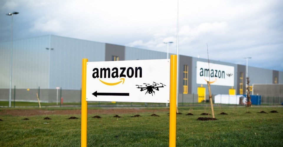 Amazon dreigt drone-onderzoek uit VS weg te halen