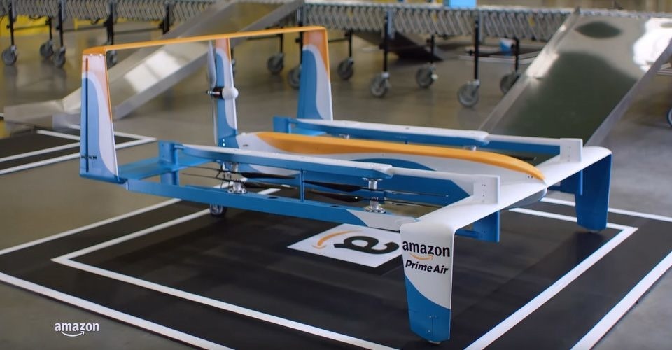 Nieuw prototype Amazon Prime Air bezorgdrone