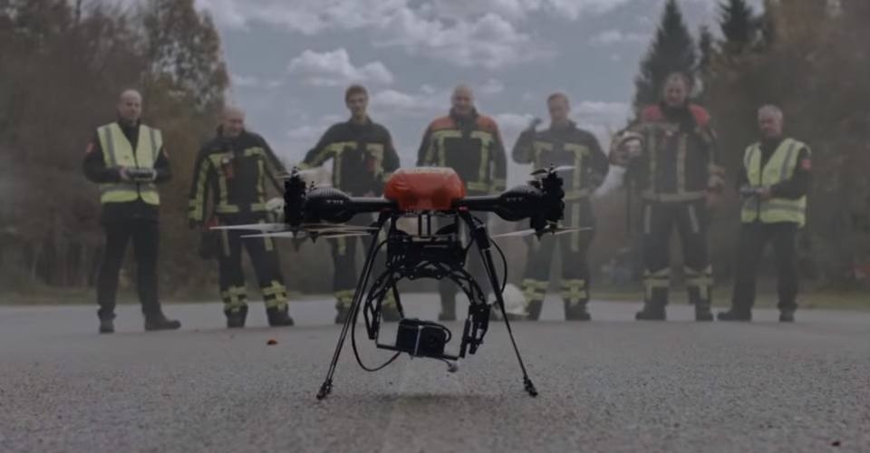 Brandweer Twente introduceert brandweerdrone Argus via stoere promovideo