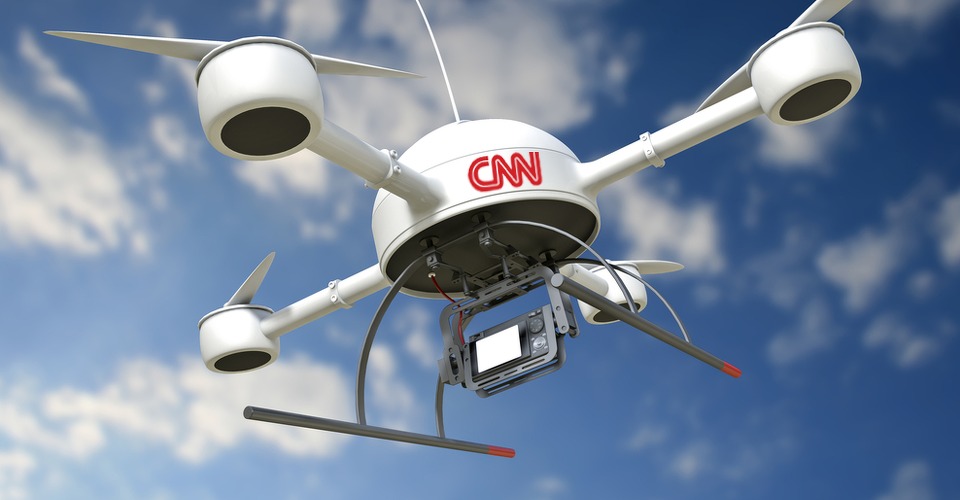 CNN onderzoekt drones voor journalistiek