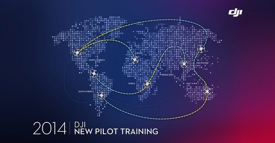 DJI organiseert 2 uur durende pilotentrainingen