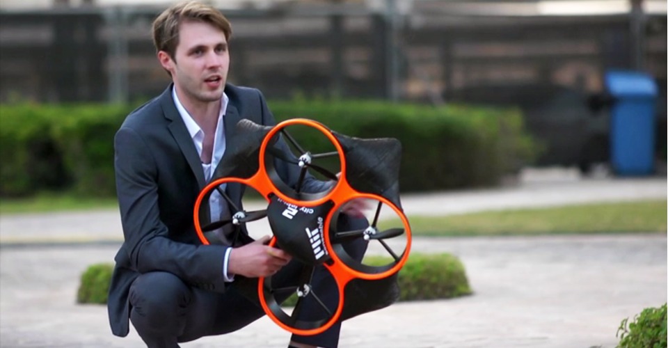 Drijvende drone ontwikkeld door MIT-onderzoekers