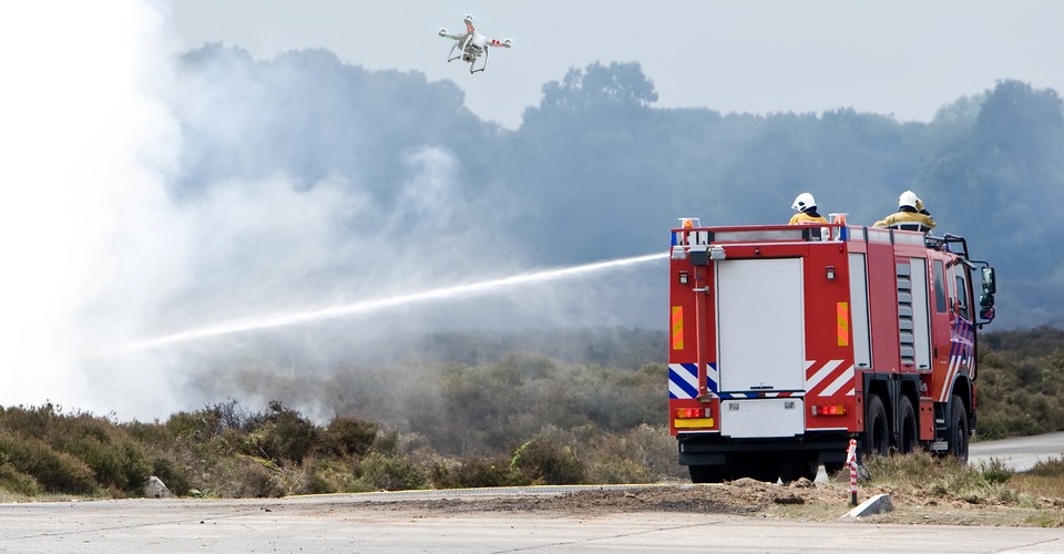 Brandweer Twente maakt als eerste gebruik van drones