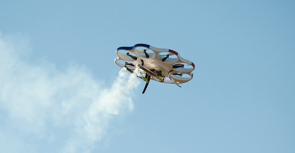 Drones laten het regenen in Nevada