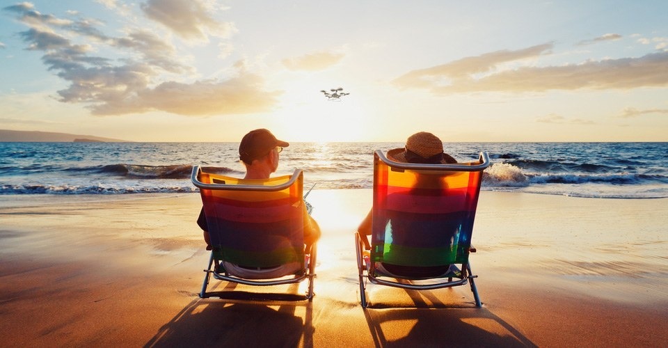 20 adembenemende strandfoto's gemaakt met een drone