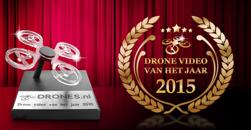 Aankondiging 'Drone video van het jaar 2015'