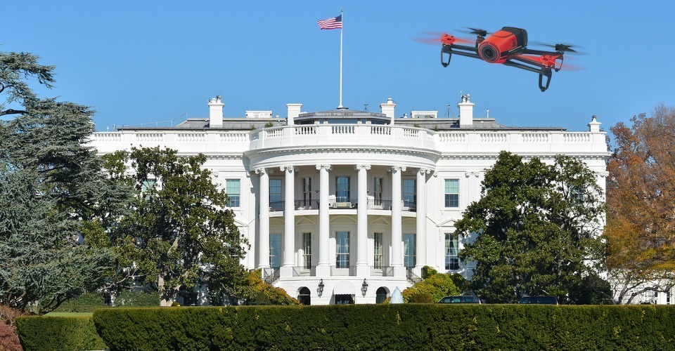Drone operator aangehouden bij het Witte Huis