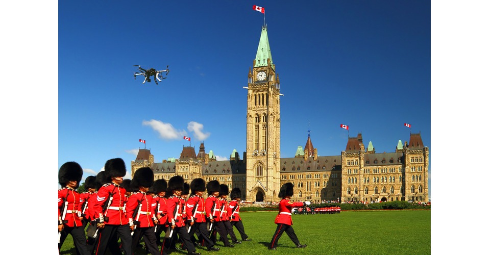 Opheldering drone regulering in Canada