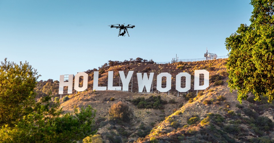 FAA verleent vrijstelling gebruik drones aan filmmakers in Hollywood