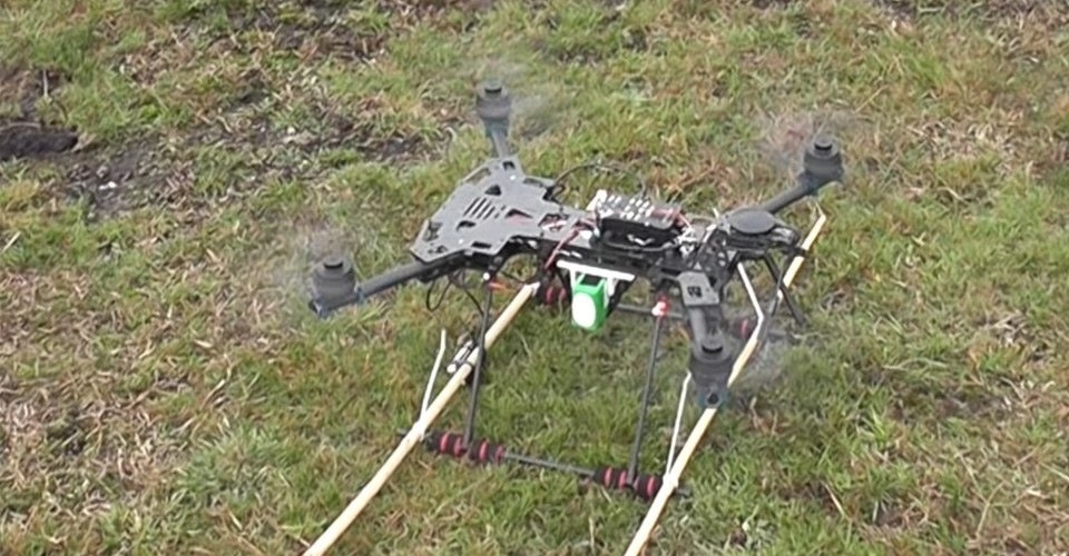 Drone in staat om objecten te herkennen