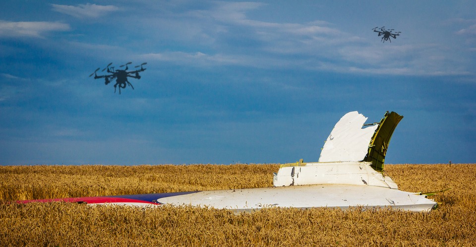 TU Delft: Drones inzetten bij onderzoek ramp Oekraïne