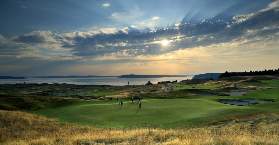 Drones Helivideo aanwezig op U.S. Open Golf 2015