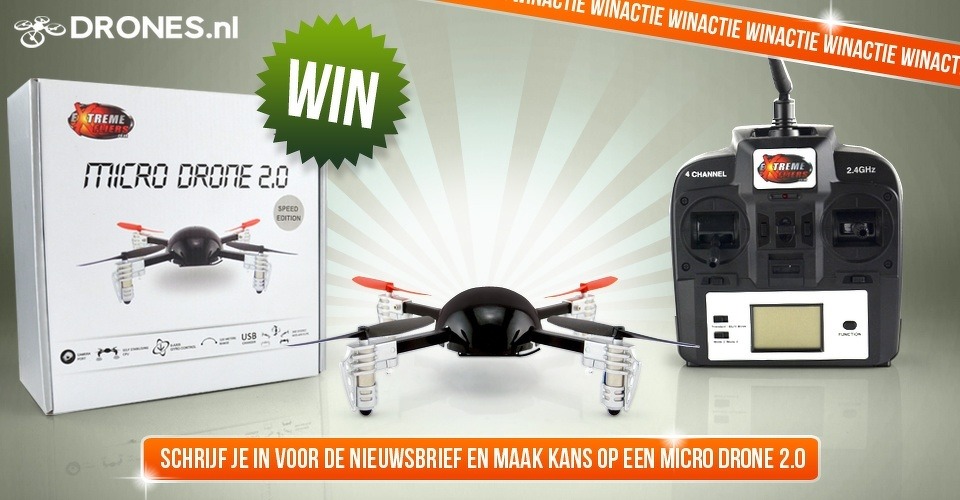 Win een Micro Drone 2.0