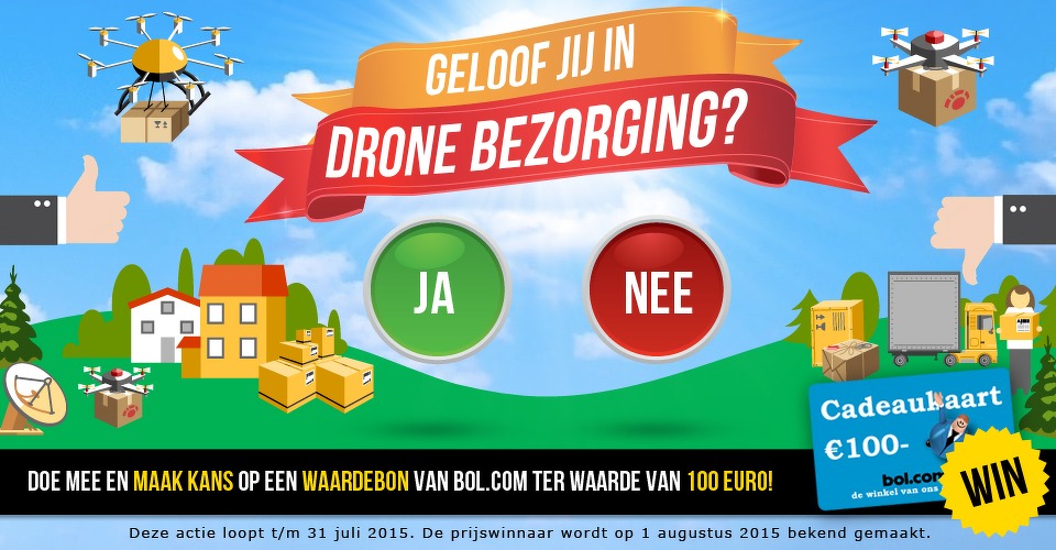 Geloof jij in drone bezorging?