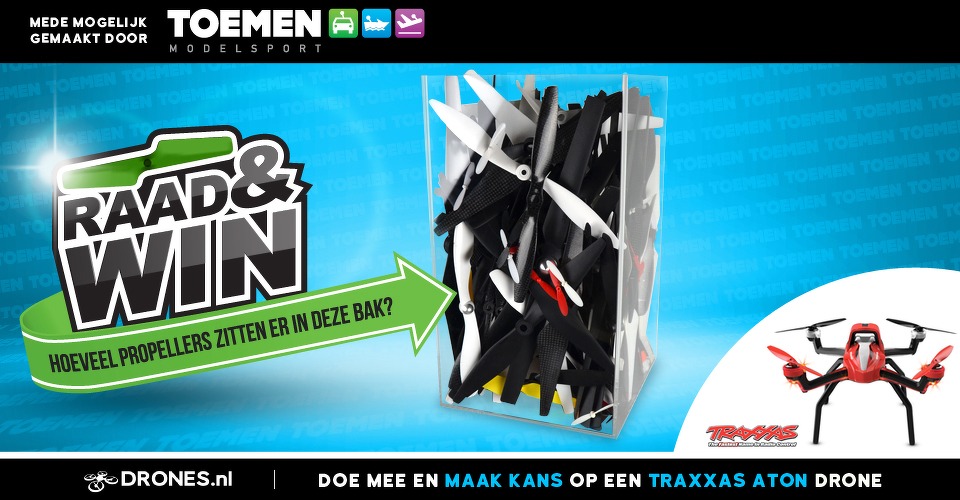 Raad & Win een Traxxas Aton drone van Toemen Modelsport