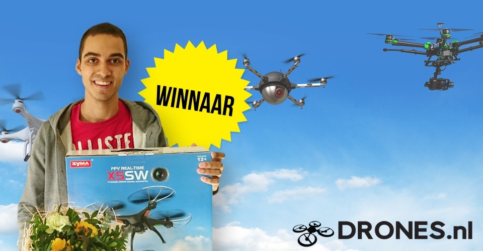 Uitreiking winactie oktober 2015: Syma X5SW