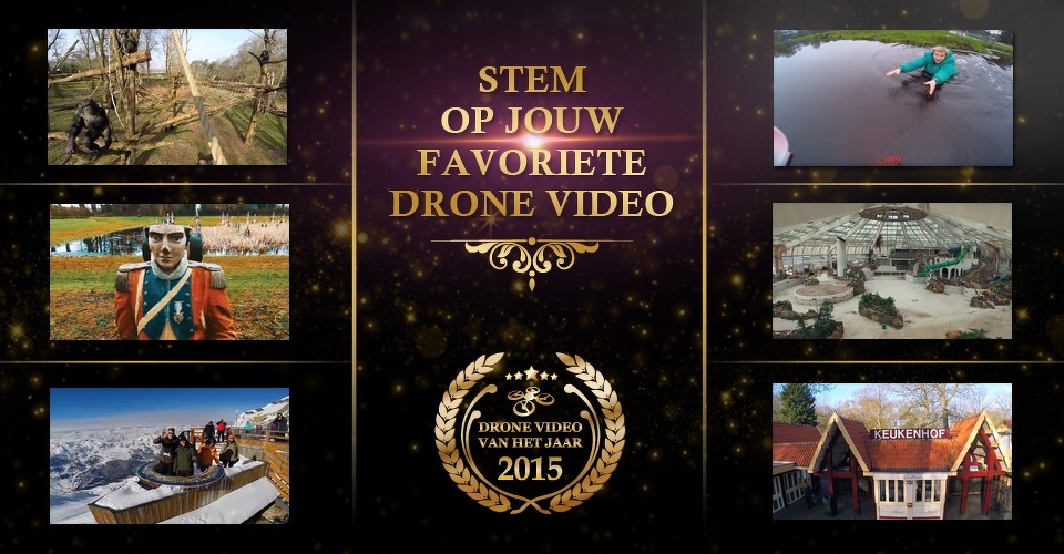 Nominaties Drone Video van het Jaar 2015 bekend