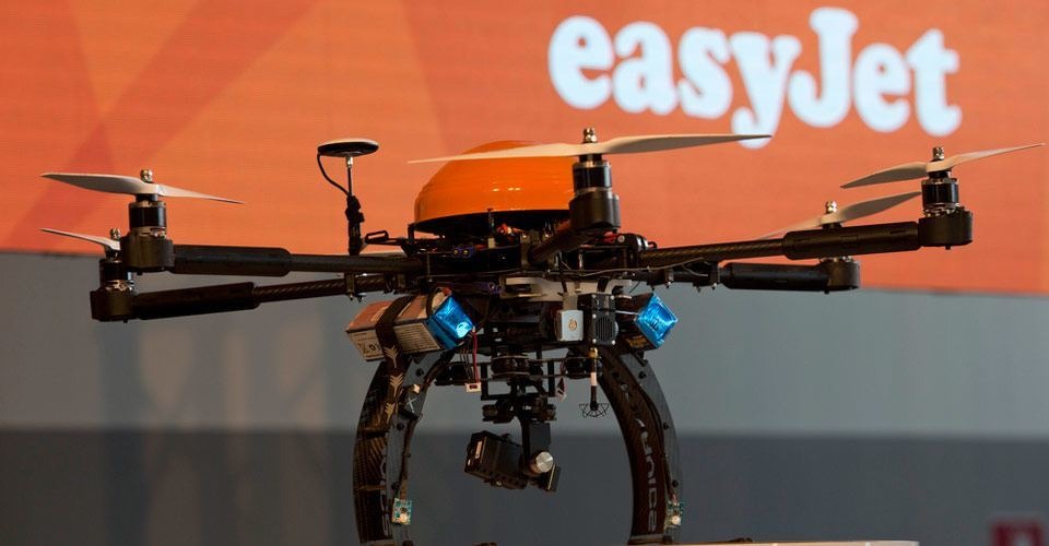 EasyJet investeert in technologische ontwikkelingen waaronder drones