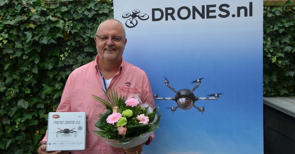 Uitreiking winactie augustus 2015: Micro Drone 2.0