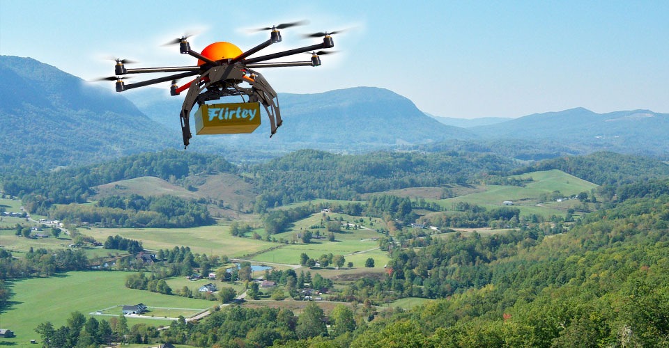 Flirtey schrijft geschiedenis: drone-bezorging is een feit