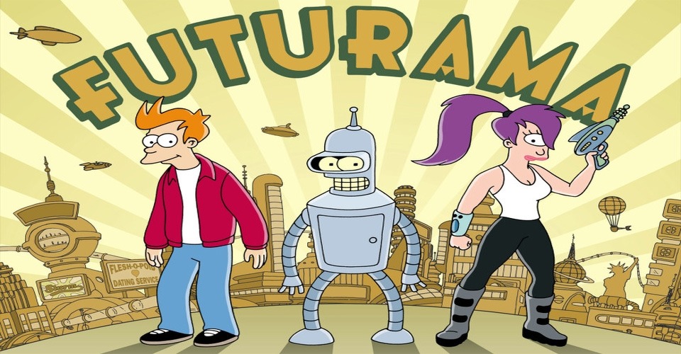 Animatieserie Futurama transformeert in drone game